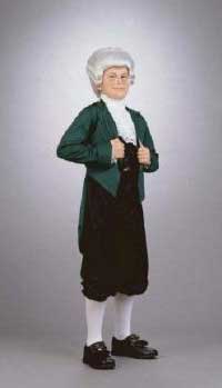 Kid Thomas Jefferson Halloween Costume