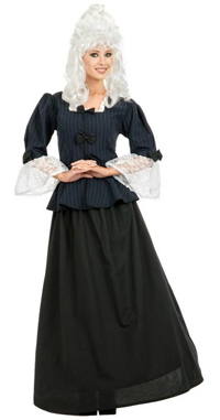 Martha Jefferson Colonial Woman Adult Costume