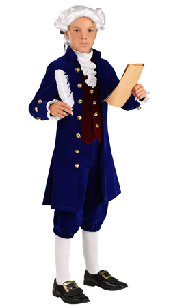Kid Thomas Jefferson Costume for Boys