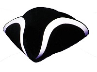 adult tricorn hat